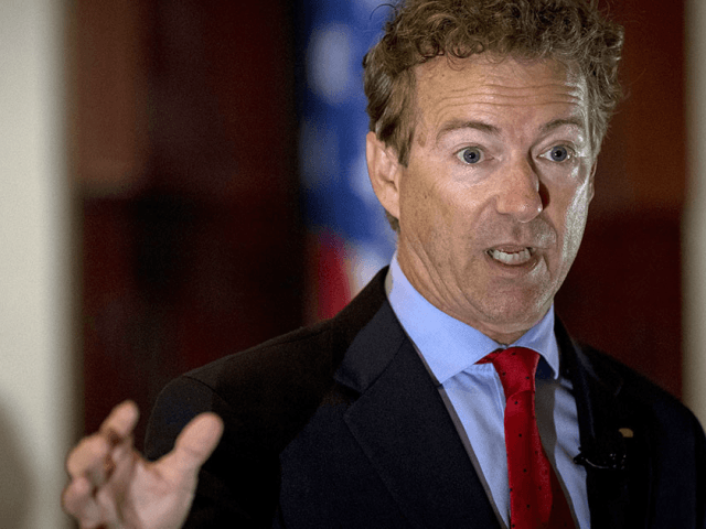 Asked whether he feels pressure from fellow Republicans amid all their criticism, Sen. Rand Paul shrugged and answered: “Uh, no.” | Bryan Woolston/AP Photo