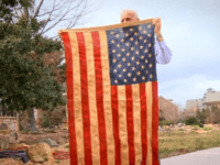 Vietnam vet Richard Oulton was forbidden from flying the American flag from a pole on his own property. (Photo: screen capture)