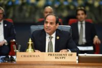 Egypt’s Sisi warns against dangers of protesting