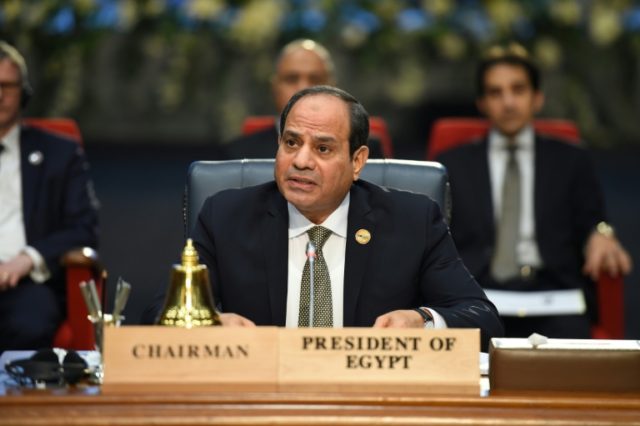 Egypt's Sisi warns against dangers of protesting