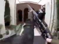 This image grab from a self-shot video that was streamed on Facebook Live by the man who was involved in two mosque shootings in Christchurch shows the man holding a gun as he enters the Masjid al Noor mosque New Zealand massacre provides test for live video platforms