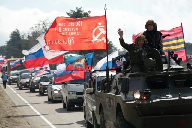 Putin in Crimea as Russia marks five years since annexation