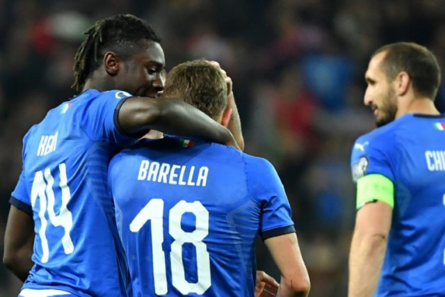 Barella, Kean get Italy off the mark in Euro 2020 qualifiers