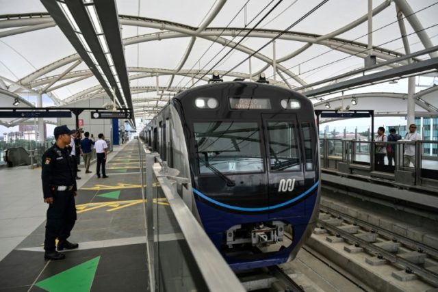 Traffic-choked Jakarta battles epic gridlock with new MRT