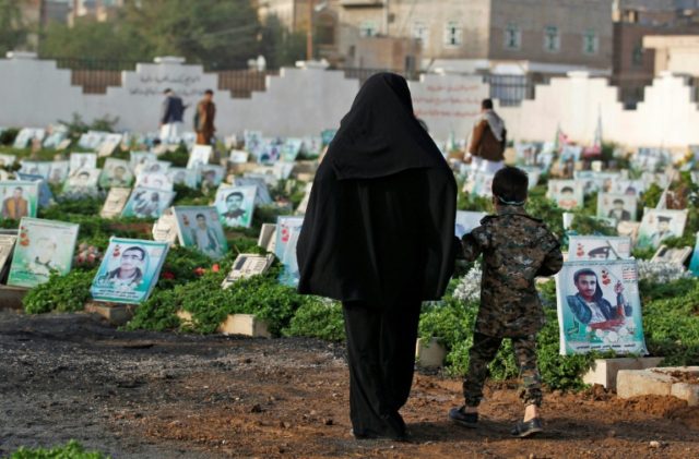 After school, Yemen's children seek work at the cemetery