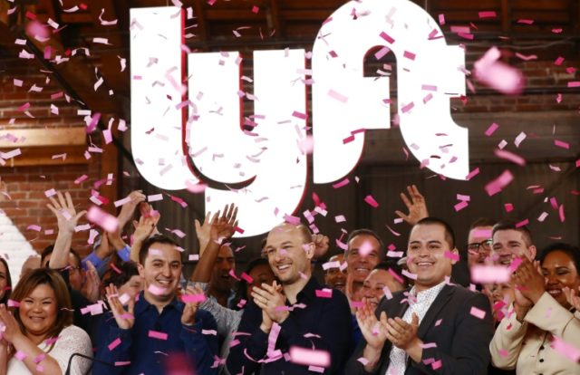 Ride-hailing company Lyft rises in Wall Street premiere