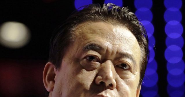 China Finally Charges Disappeared Interpol President