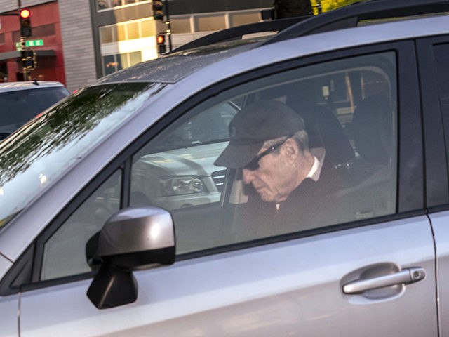 Special counsel Robert Mueller arrives at his office in Washington, Wednesday, April 17, 2019, as his redacted report on Russian interference in the 2016 election is expected to be released publicly on Thursday. Attorney General William Barr has said he is redacting four types of information from the report, but …