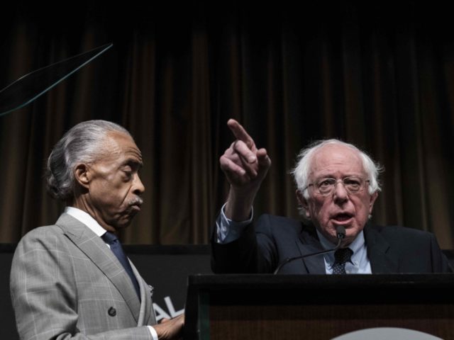 Al Sharpton and Bernie Sanders (Drew Angerer / Getty)