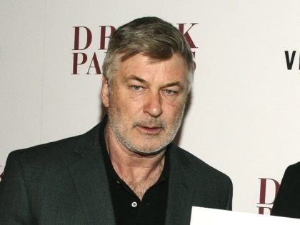 Alec Baldwin, left, and Jim Gaffigan, right, attend the premiere of "Drunk Parents&qu