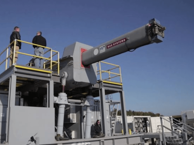 he US military are in the process of testing a new electromagnetic gun that can fire ammo