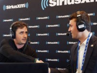 Alex Marlow, editor in chief of Breitbart News, and Charlie Kirk, President of TPUSA
