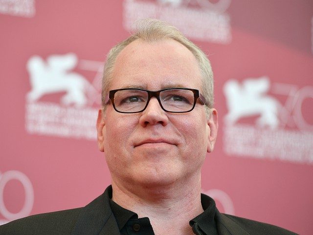 US writer Bret Easton Ellis poses during the photocall of 'The Canyons' presented out of competition during the 70th Venice Film Festival on August 30, 2013 at Venice Lido. AFP PHOTO / GABRIEL BOUYS (Photo credit should read GABRIEL BOUYS/AFP/Getty Images)