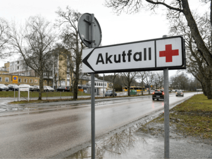 The hospital in Enköping, Sweden, is pictured on January 4, 2019, as it has received a case of suspected Ebola, according to health care officials. - The patient was first admitted to hospital in Enkoping after being treated now in Uppsala University Hospital. The emergency room in Enkoping has now …