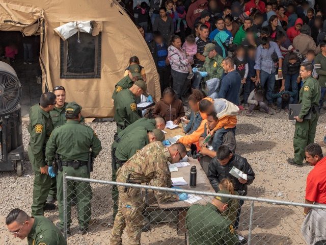 Border Patrol agents pulled from front-line national security duties provide humanitarian support to Central American migrant families in El Paso. (Photo: U.S. Border Patrol/Mani Albrecht)