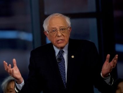 BETHLEHEM, PA - APRIL 15: Democratic presidential candidate, U.S. Sen. Bernie Sanders (I-V