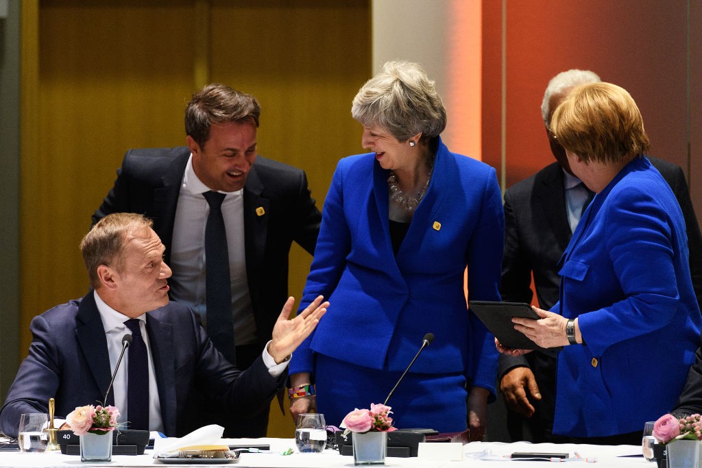 May In Brussels as EU Leaders Deliberate Second Brexit Extension