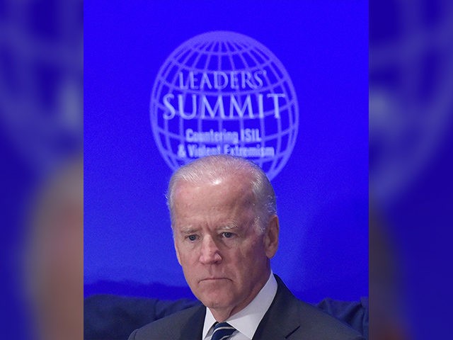 US Vice President Joe Biden attends the Leaders Summit on Countering ISIL and Countering V