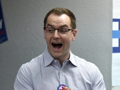 LAS VEGAS, NV - FEBRUARY 19: Democratic presidential candidate Hillary Clinton's campaign manager Robby Mook visits workers at a campaign office on February 19, 2016 in Las Vegas, Nevada. Clinton is challenging Sen. Bernie Sanders for the Democratic presidential nomination ahead of Nevada's February 20th Democratic caucus. (Photo by Ethan …