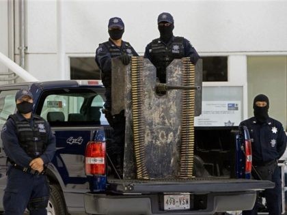 Mexican federal police in Sonora. (File Photo: ALFREDO ESTRELLA/AFP/Getty Images)