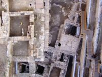 JERUSALEM, ISRAEL - UNDATED: In this handout image supplied by the Israel Antiquities Authority, an aerial view shows the Givati Parking Lot Excavation site in the City of David's Jerusalem Walls National Park in Jerusalem, Israel. Archaeologists who have discovered a 2,000-year-old semi-precious cameo bearing the image of Cupid at …
