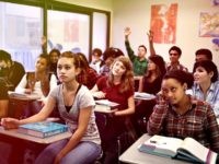 Highschool students, textbooks