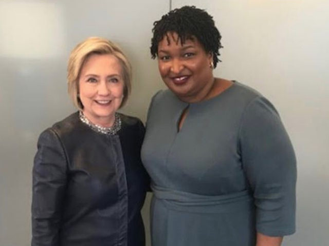 Stacey Abrams met with Hillary Clinton as Abrams weighs a 2020 presidential run.