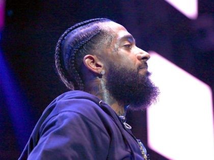 LOS ANGELES, CA - JUNE 23: Nipsey Hussle performs onstage at the STAPLES Center Concert Sp