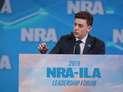 INDIANAPOLIS, INDIANA - APRIL 26: Kyle Kashuv, a Marjory Stoneman Douglas High School student speaks during the NRA-ILA Leadership Forum at the 148th NRA Annual Meetings & Exhibits on April 26, 2019 in Indianapolis, Indiana. The convention, which runs through Sunday, features more than 800 exhibitors and is expected to …