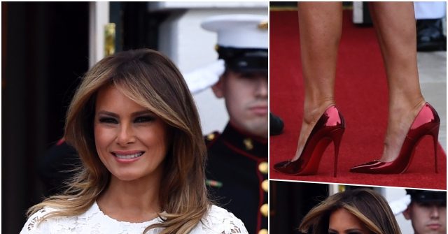 Fashion Notes: Melania Trump Celebrates Her Birthday in Sky-High Christian Louboutins