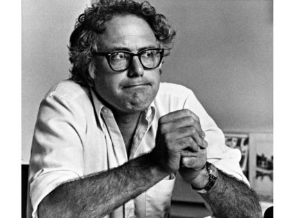 This Sept. 11, 1981 file photo shows Burlington, Vt., Mayor Bernie Sanders. Sanders is the first Jewish presidential candidate to win delegates in a major party primary. But he has mostly avoided discussing his Judaism on the campaign trail, bewildering many American Jews. (AP Photo/Donna Light