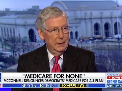 Mitch McConnell on Fox News, 4/10/2019