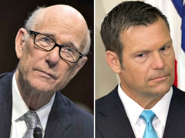 Pat Roberts, Kris Kobach