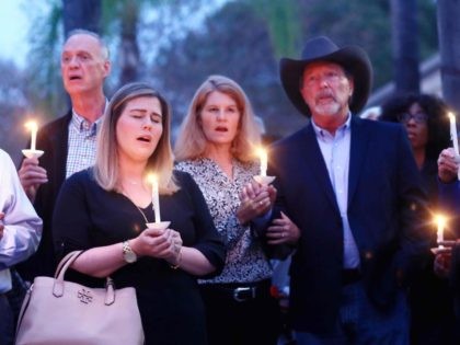 Poway mourners (Sandy Huffaker / AFP / Getty)