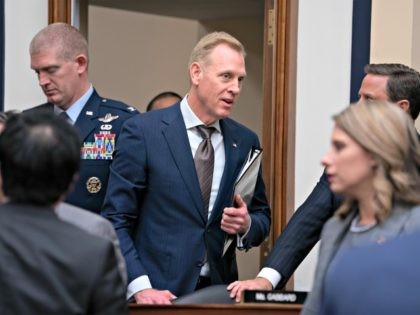 Acting Defense Secretary Patrick Shanahan arrives to testify at a House Armed Services Committee hearing on the fiscal year 2020 Pentagon budget, on Capitol Hill in Washington, Tuesday, March 26, 2019. Lawmakers are concerned about military construction projects that could lose funding to pay for President Donald Trump's border wall. …
