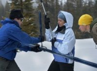 Sierra snow (Randall Benton / Associated Press)