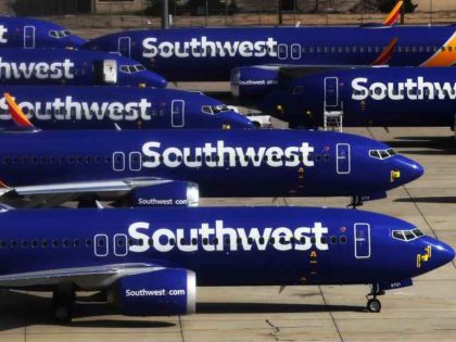 Southwest Airlines jets grounded