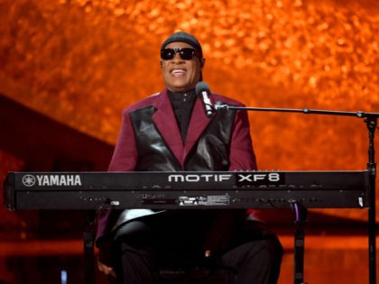 LOS ANGELES, CA - SEPTEMBER 25: Stevie Wonder performs onstage at Q85: A Musical Celebrati