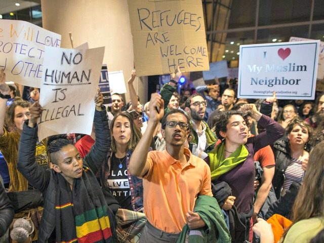 Travel Ban Protest Scott EisenGetty Images