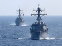 American Sailors, Airmen Helped Thwart Iranian Missile Attack on Israel