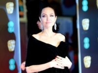 LONDON, ENGLAND - FEBRUARY 18: Angelina Jolie attends the EE British Academy Film Awards (BAFTA) held at Royal Albert Hall on February 18, 2018 in London, England. (Photo by Jeff Spicer/Jeff Spicer/Getty Images)