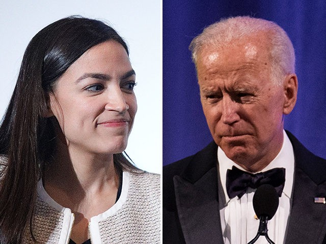 ocasio cortez joe biden