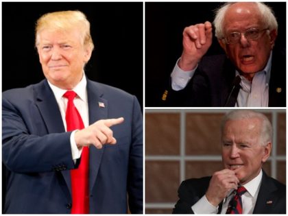Donald Trump Predicts 2020 Showdown with 'Crazy' Bernie Sanders and 'Sleepy' Joe Biden