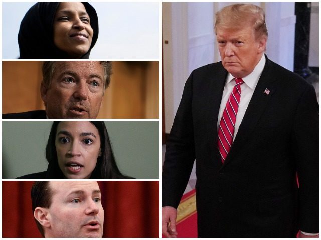 Harsh critics of President Donald Trump like Reps. Alexandria Ocasio-Cortez (D-NY) and Ilhan Omar (D-MN) have put aside their differences with the president to join a bipartisan letter backing Trump's announced plans to withdraw troops from Syria now that Islamic State has been defeated.