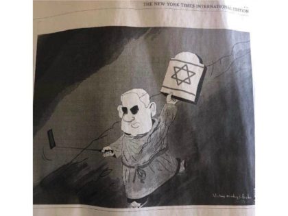 secone NYT cartoon @JGreenblattADL
