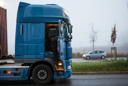 Germany finds truckers cheating to hide emissions