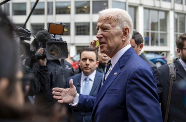 Biden jokes about hugging in first speech since new accusations