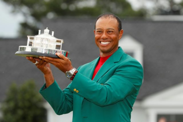 Tiger wins 15th major title with spectacular Masters victory
