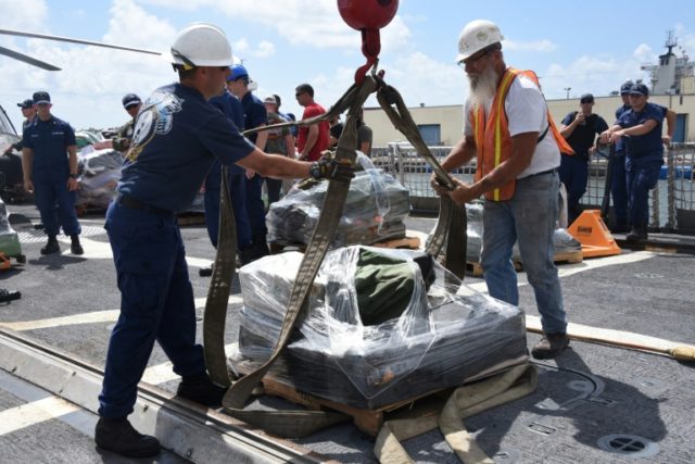 US Coast Guard seizes 8 tons of drugs in international waters