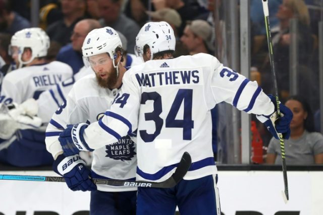 Matthews steers Leafs to win over Bruins